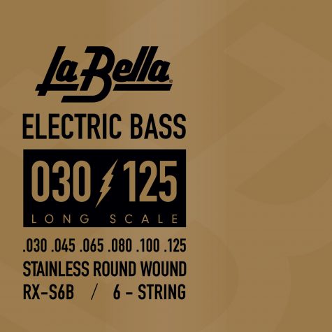 La Bella Bass RX Stainless 30-125 (6STR) RX-S6B 