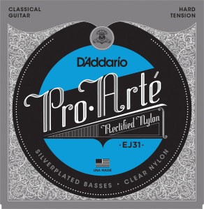 D'Addario Pro-Arte Rectified Nylon, Hard Tension EJ31