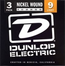 Dunlop Nickel Wound 09-42 Light DEN0942-3P (3 комплекта)