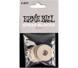 ERNIE BALL 5625 Фиксаторы ремня, серый (страплок) 4шт