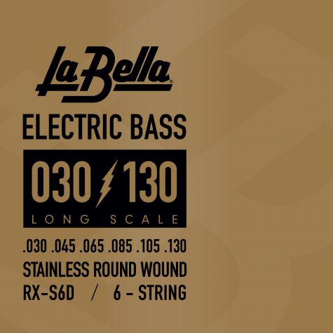 La Bella Bass RX Stainless 30-130 (6STR) RX-S6D 