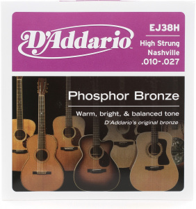 D'Addario Phosphor 10-27 (6 струн) High Strung Nash EJ38H 