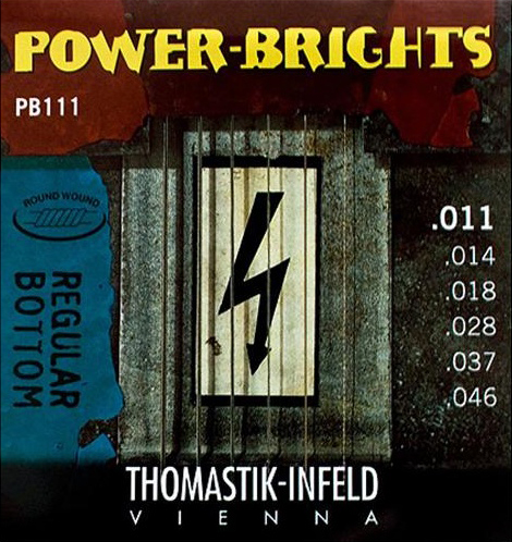 Thomastik-Infeld Power-brights 11-46 Regular Bottom Medium PB111 
