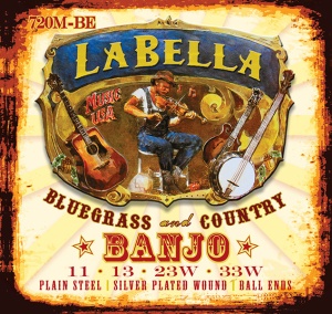 La Bella Banjo Tenor, шарик 11-33 720M-BE