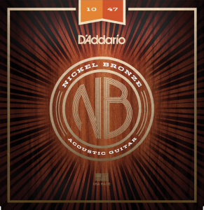 D'Addario Nickel Bronze 10-47 Extra Light NB1047 
