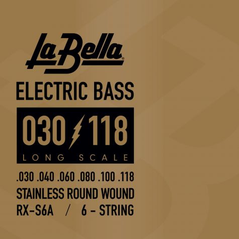 La Bella Bass RX Stainless 30-118 (6STR) RX-S6A