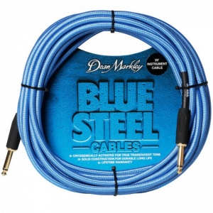 Dean Markley DMBSIN30S Blue Steel Кабель инструментальный, 9м, прямой