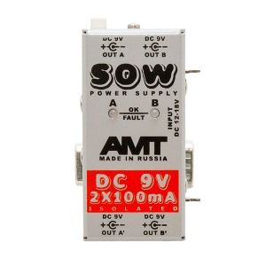 AMT Electronics PSDC9-2 SOW PS-2 Модуль питания DC-9V 2x100mA