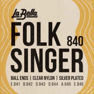 La Bella 840 Folk Singer, ball ends 