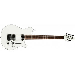 Электрогитара Sterling by Music Man Axis White with Black AX3S-WH-R1
