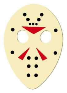 Clayton Friday the 13th Hockey Mask F13SM6 Medium
