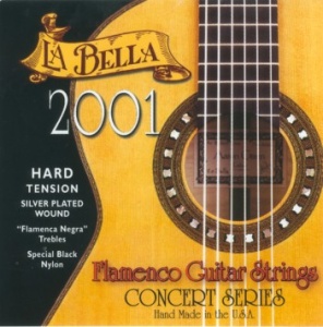 La Bella Flamenco, Black Nylon, Hard Tension 2001FH 