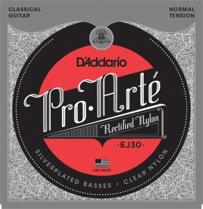D'Addario Pro-Arte Rectified Nylon, Normal Tension EJ30 