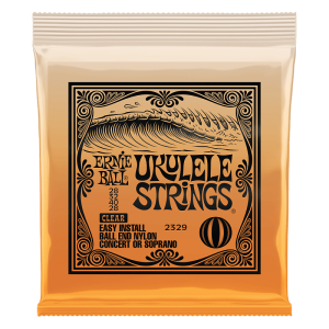 Струны для укулеле Ernie Ball P02329 универсальные, светлый нейлон.