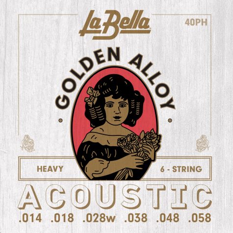 La Bella Golden Alloy 14-58 Heavy 40PH