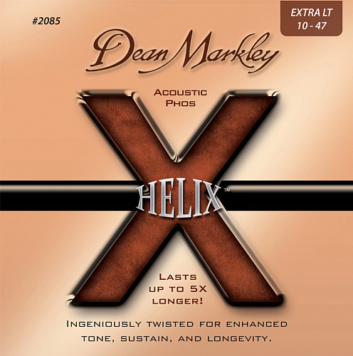Dean Markley HELIX Bronze 80/20 10-47 Extra Light 2085 