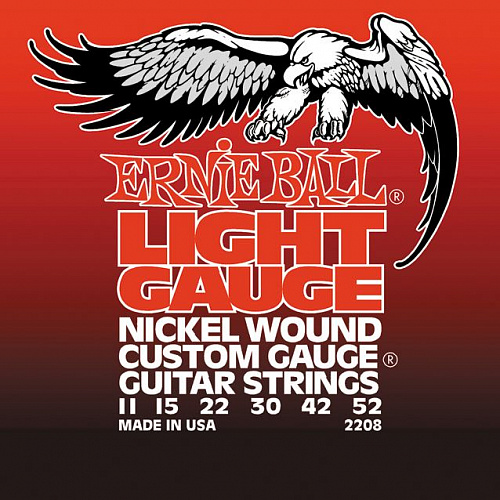 Ernie Ball Nickel Wound 11-52 Light 2208 
