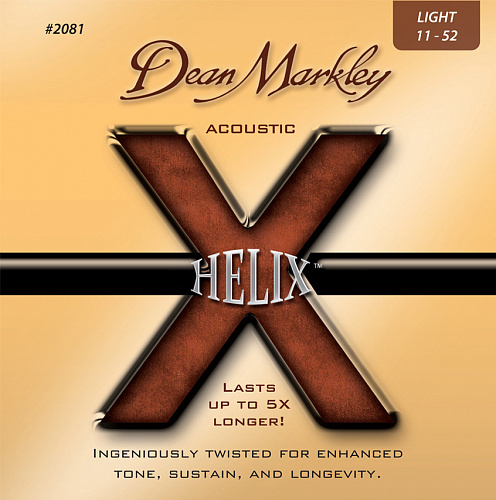 Dean Markley HELIX Bronze 80/20 11-52 Light  2081 