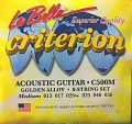 La Bella Criterion Golden Alloy 13-56 Medium C500M