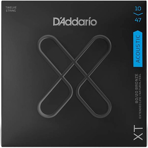 D'Addario XT Bronze 80/20 10-47 Light XTABR1047-12