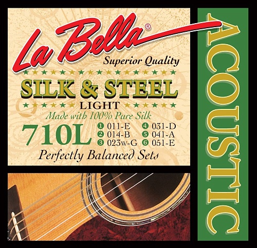 La Bella Silk & Steel 11-51 Light 710L