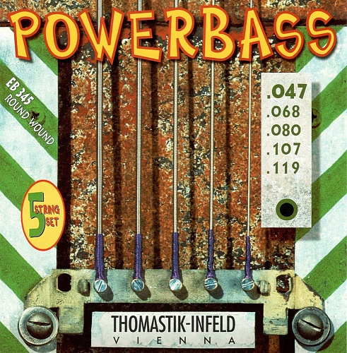 Thomastik-Infeld Power Bass 47-119 Medium Light EB345 