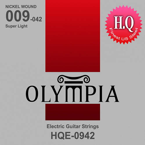 Olympia H.Q Nickel 09-42 Super Light HQE0942 