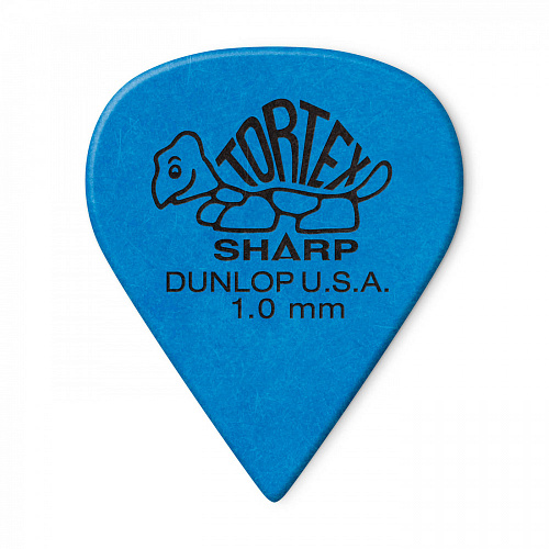 Dunlop Tortex Sharp 412R1.0 Blue 1.00