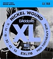 D'Addario Nickel Wound 11-52 Medium Top Heavy Bottom EXL116 