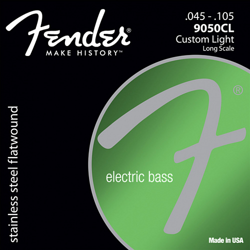 Fender Flatwound 45-105 Custom Light 9050CL 
