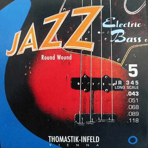 Thomastik-Infeld Jazz Round Wound 43-118 Long Scale JR345 