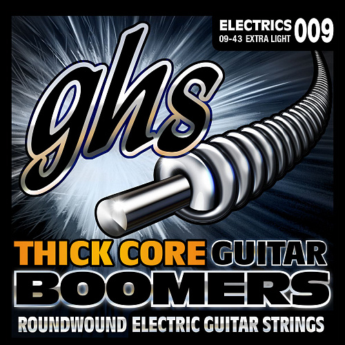 GHS Thick Core Boomers 09-43 Extra Light HC-GBXL 