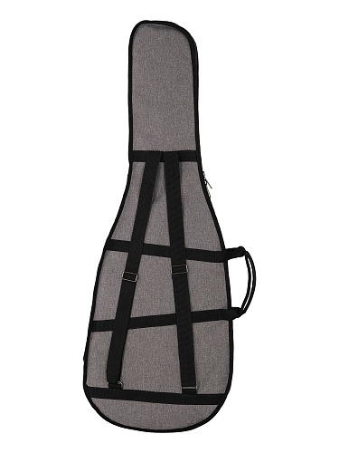 Чехол для электрогитары Lutner LEG-33, утепленный, серый/чёрный
