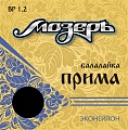 Мозеръ BP1.2 Комплект струн для балалайки прима, эконейлон