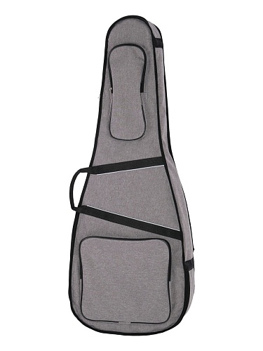 Чехол для акустической гитары Lutner LDG-33, серый/чёрный