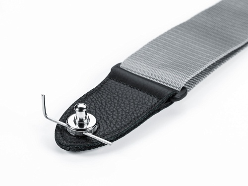 Schaller Security Lock 14010101 Крепление для ремня с блокировкой для гитары, никель