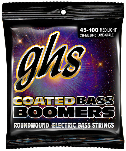 GHS Boomers Coated CB-ML3045 Medium Light 45-100