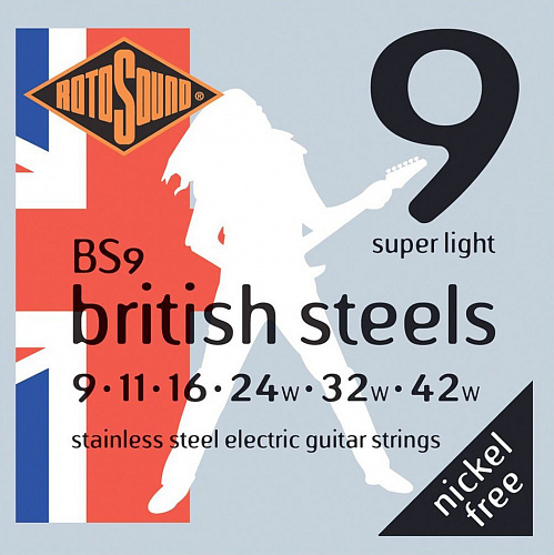 Rotosound British Steels 09-42 Extra Light BS9 