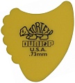 Dunlop Tortex Fin 414R.73 Yellow 0.73