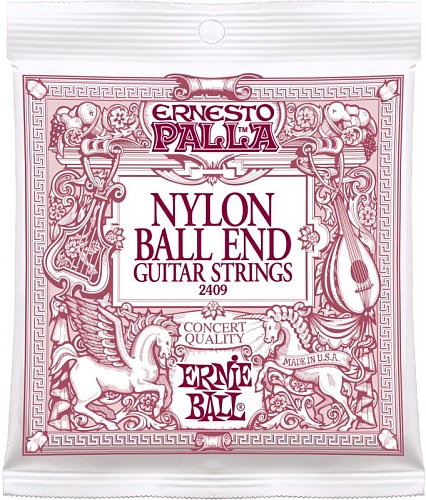 Ernie Ball Ernesto Palla, Nylon Classical Black & Gold 2409 