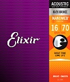 Elixir Nanoweb 80/20 Bronze 16-70 Baritone 11308 