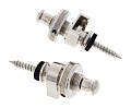 Schaller Security Lock 14010101 Крепление для ремня с блокировкой для гитары, никель