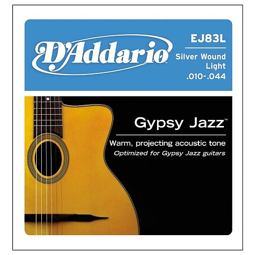 D'Addario Gypsy Jazz 10-44 Light EJ83L 