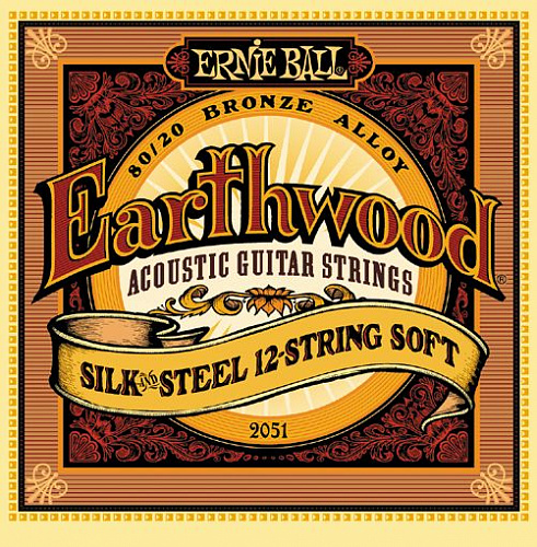 Ernie Ball Earthwood Bronze 80/20 Silk & Steel 09-46 Soft 2051 