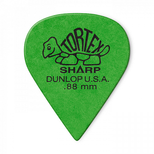 Dunlop Tortex Sharp 412R.88 Green 0.88
