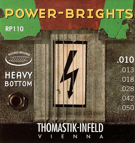 Thomastik-Infeld Power-brights 10-50 Heavy Bottom Medium Light RP110 