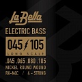 La Bella Bass RX Nickel 45-105 RX-N4C 