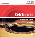 D'Addario American Bronze 85/15 13-56 Medium EZ930 