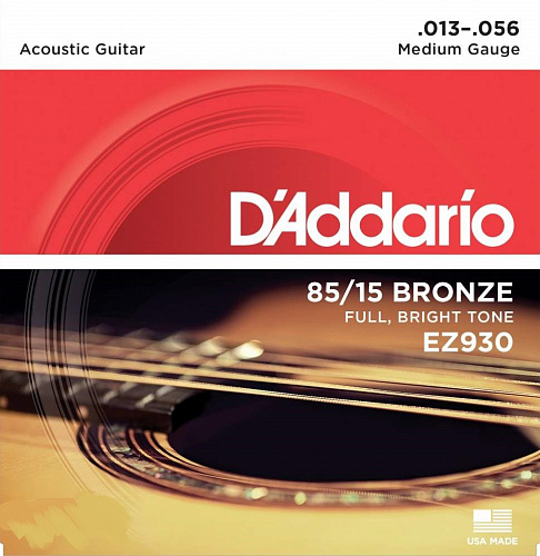 D'Addario American Bronze 85/15 13-56 Medium EZ930 