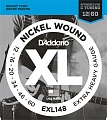 D'Addario Nickel Wound 12-60 Extra Heavy EXL148 